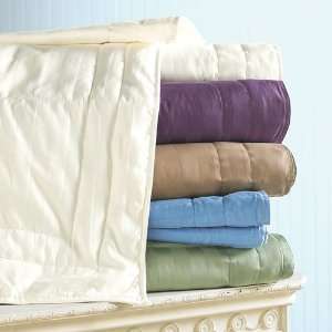  Sesame Cotton Loft Blanket   Twin