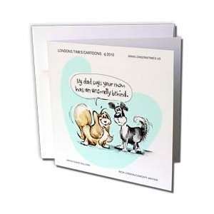  Londons Times Gen. 2 Dog Cartoons   Unsmelly Butt   Greeting Cards 