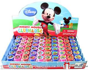 12 Disney MICKEY MOUSE Self Ink Stamps Party Favors  