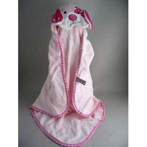  Hooded animal towel   pink dog Douglas Baby Everything 