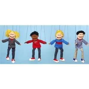  Boy on stripes Marionette Toys & Games