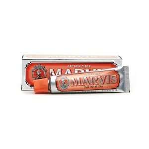  Marvis Toothpaste, Ginger Mint 1.29 oz (25 ml) (Qunatity 