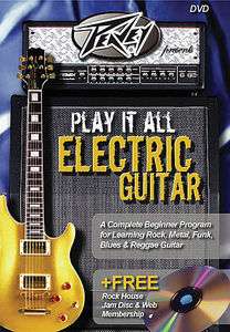 Play It All Electric Guitar   Peavey   Rock House DVD  