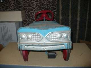 Vintage Tee Bird Pedal Car 1960 Steel Car Unrestored  