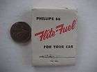   1950s SERVICE STATION MATCHES * PHILLIPS 66 * MINNESOTA *  