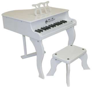  30 Key Fancy Baby Grand Toy Piano w/ Bench 652730309047  