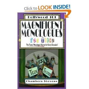  Magnificent Monologues for Teens The Teens Monologue 