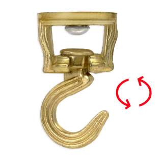 Swivel Ceiling Plant Hook Swag Light 1 3/4  