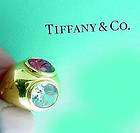 1983 Tanzanite Rubellite Aquamarine jewelry Tiffany ad  