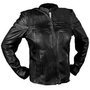  Womens Motorcycle Leather Double Piping Zip Out Lining Jackets 