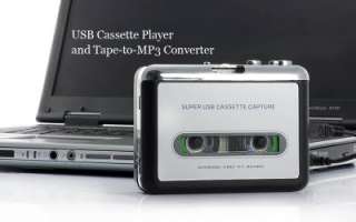 Portable USB Cassette Player + Tape to  Converter  