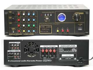 GTD Audio 300Watts Karaoke Mixer Mixing Amplifier Amp New  