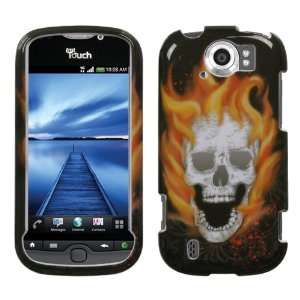  HTC myTouch 4G Slide Blaze Skull Phone Protector Cover 
