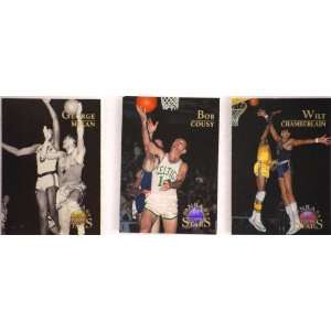  1996   NBA / Topps NBA Stars   3 Basketball Trading Cards 