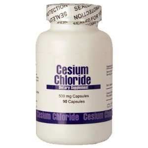  Cesium Chloride   500mg, 90 Capsules 