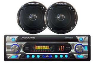 NEW PYRAMID CDR22KIT Car Indash CD Player Speaker Combo 068888882279 
