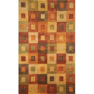   Ocean Karela Boxes Terra Cotta 7115 24 27 X 8 Runner Area Rug Home