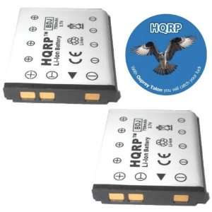  HQRP Two Batteries for Olympus Stylus 780, 790 SW, 820 