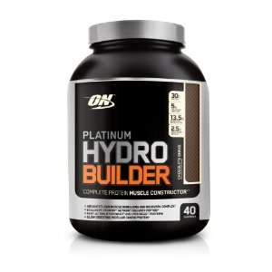 Optimum Nutrition Platinum Hydrobuilder, Chocolate Shake, 2.29 Pounds
