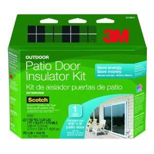  3M 2174W 6 Outdoor 1 Patio Door Insulator Kit, 7 ft x 9.3 