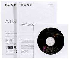 Package Sony XNV 660BT 6.1 Multimedia Double Din DVD Navigation 