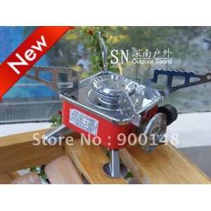   camping gas powered portable card type stove burner