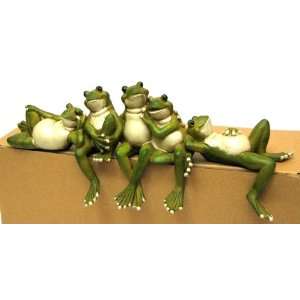  Best Quality  Frog Shelf Sitters Patio, Lawn & Garden