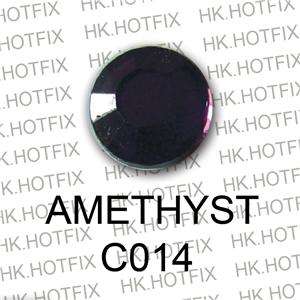 144 Amethyst Flatback Color Hotfix Rhinestones 16ss 4mm  
