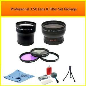  Panasonic DMC FZ100 Ultimate Lens & Filter Set Includes 