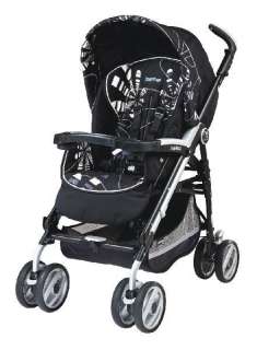 NEW Peg Perego Pliko P3 Compact Fantasy Nero Umbrella Baby Stroller 