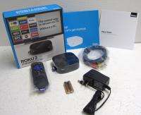 Roku 3050R 2 XD Wireless Streaming Media Player 1080P ~ NO RES 