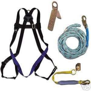 Fall Protection Safety Body Harness Roofers Kit #8078  