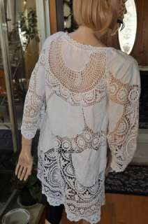 Ragal Sleeve, A Line All Hand Made Gorgeous Tunic or Mini Dress, One 