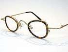 ODDLY Round Metal Tortoise Matte Gold Optical Eyeglass 