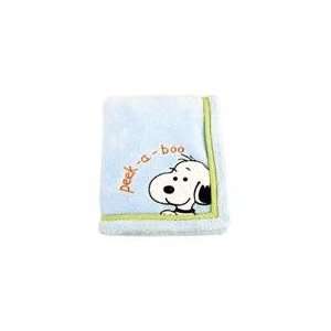 Lambs & Ivy Peekaboo Snoopy Blanket Baby