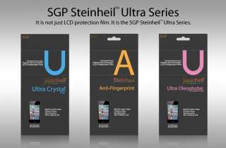 SGP Steinheil LCD Oil Resistant Screen Protector For iPhone 4 4S US 