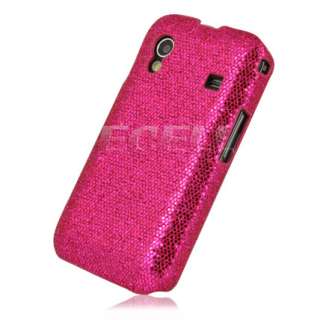  PINK GLITTERY DISCO HARD BACK CASE FOR SAMSUNG GALAXY ACE S5830  