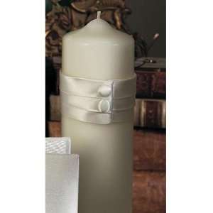   Pillar Candle IVORY by Beverly Clark Wedding Accessories Everything