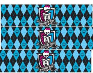 Monster High   Group 2   Cake Bands (3 per pkg)  Edible Photo Cake 