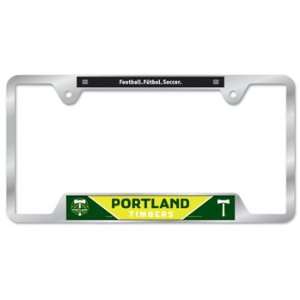    Portland Timbers   MLS Metal License Plate Frame Automotive