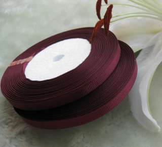 6mm Grosgrain Ribbon craft/sewing/appliques Wine R620  