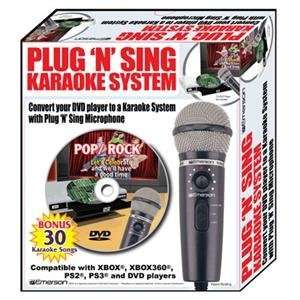 NEW Plug N Sing Karaoke Microphone   MM205S Office 