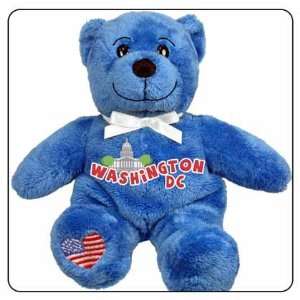    Washington DC Symbolz Plush Blue Bear Stuffed Animal Toys & Games