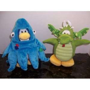   SET OF 2 LIMITED EDITION PLUSH (Squidzoid and Dragon) 