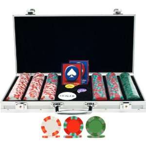  PRO Classic Poker Chips w/ Aluminum Case   Casino Supplies Poker 