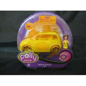 com Polly Pocket Polly Wheels Lila with Yellow Licious Vehicles Play 