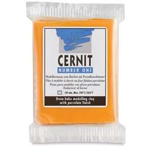  Cernit Polymer Clay   Orange, 2 oz, Cernit Polymer Clay 
