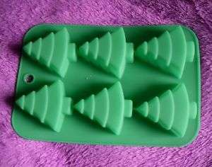 Silicone Mold Cake Moulds Soap Molds Christmas Tree  