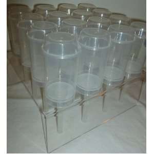  Combo 16ct. Push Up Pop Containers with Clear Acrylic 