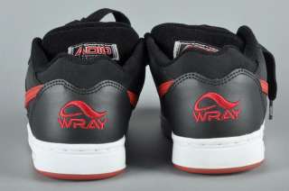 ADIO Jeremy Wray Black Red Skate Shoes Mens Sz 5.5 NEW  